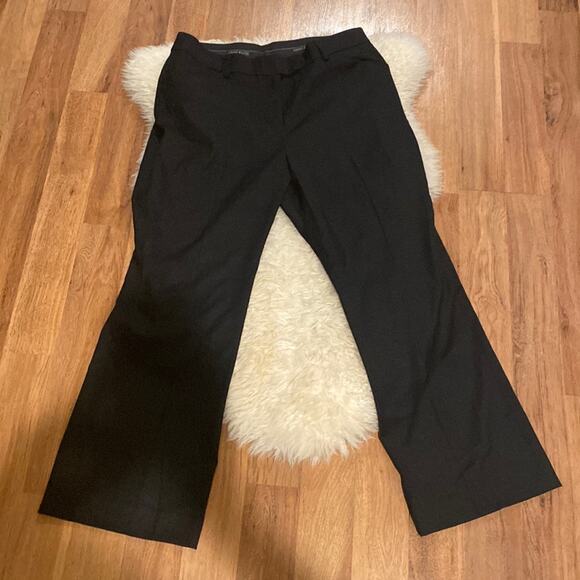 Anne Klein Pants - Anne Klein Black Wool Suit Pants/Trousers Flat Front EUC Sz 14P Business